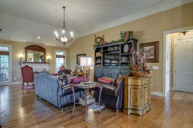 Nice large living room.