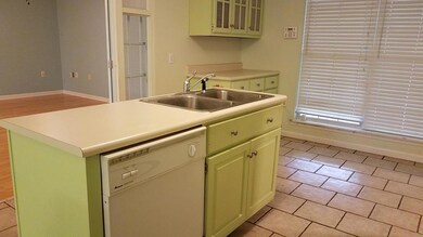 Island with Dishwasher and Sink