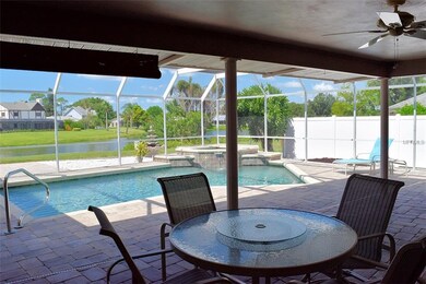 pool, lake view, copious deck space, pavers, priva