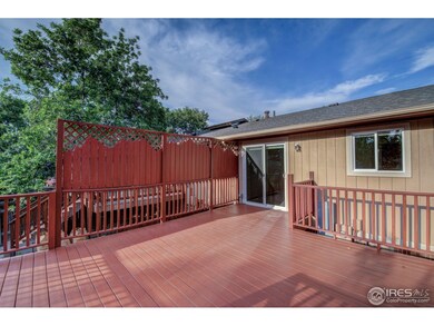 mountain privacy wall and deck