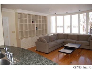 Family Room from kitchen, looking into family room