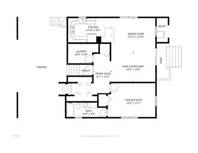 First level Floorplan