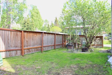Partially Fenced back yard