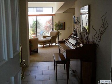 From the front door looking towards living area