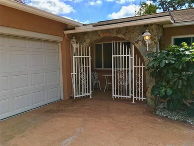 Covered front patio