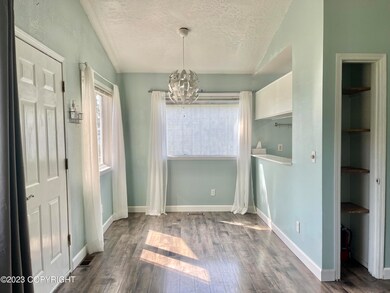 Front door & dining area