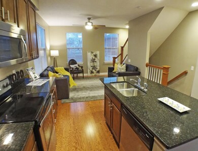 Great room with 9 ft ceilings!