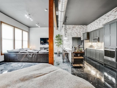 Kitchen featuring appliances with stainless steel 