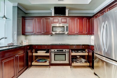 This kitchen has been thoughtfully upgraded with c