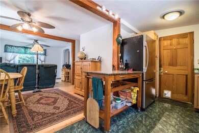 View from Kitchen to Dining to...