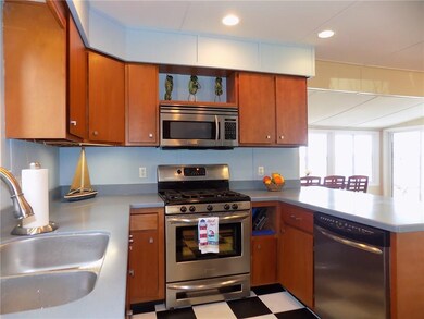 Remodeled Kitchen Includes Appliances.