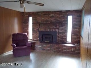 fireplace in family room