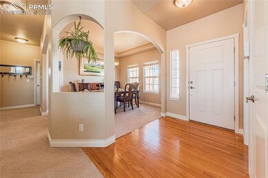 Wood Floor Entry