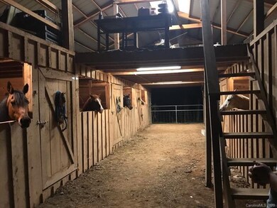 Not only are there lights in the barn, but each st