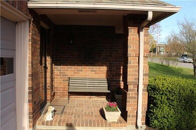 Covered front porch