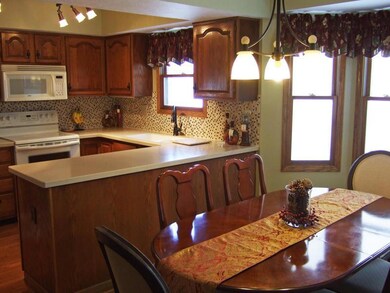 Kitchen and Eating Area