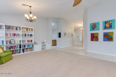 Living/dining area