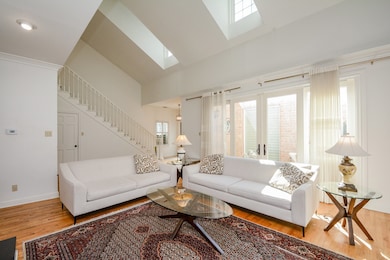 Spacious Living room with high ceilings and lots a natural light.