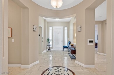 Nice foyer.