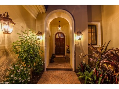 A very welcoming entry