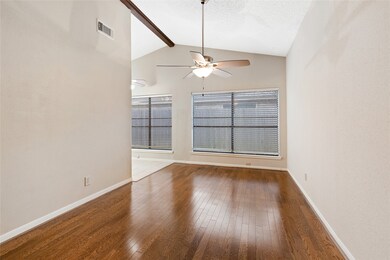 Vaulted ceilings.