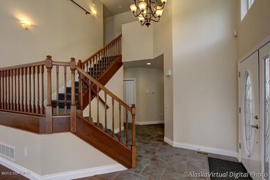 Entry and stairs