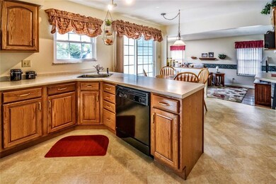 Plenty of cabinet space and open floor plan!