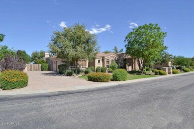 The driveway