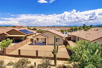 Large back yard