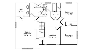2nd floor Floorplan