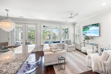 Family Room onto Screened Porch