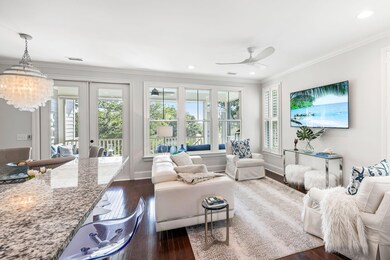 Family Room onto Screened Porch