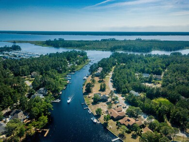 Looking left to Neuse River toward ICW