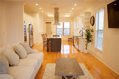 Living Room, Kitchen, Dining Area