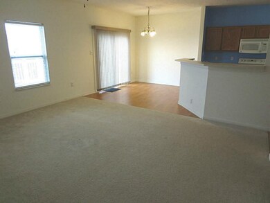 Living Room. Breakfast room off kitchen.