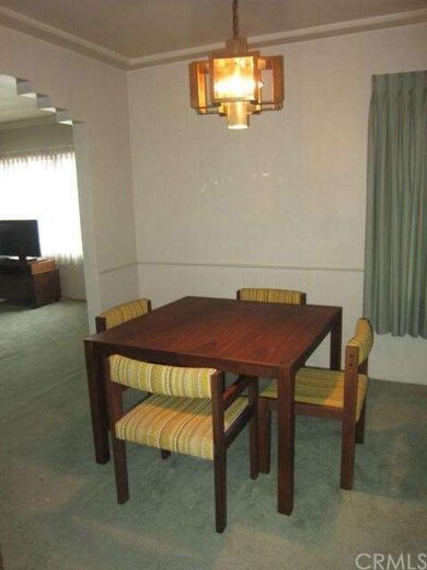 Formal dining area off living room.