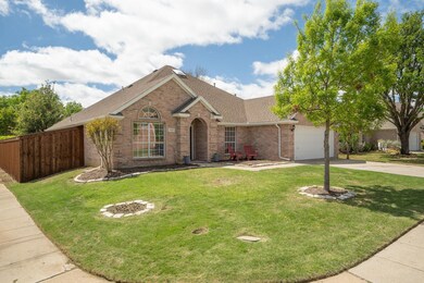 Ranch-style house on corner lot
