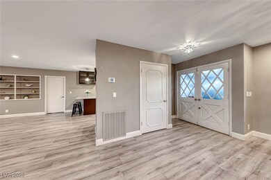 Elegant foyer.