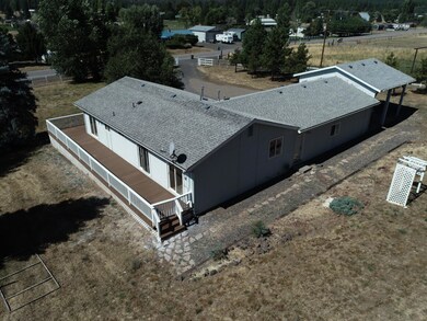 Aerial of back of house