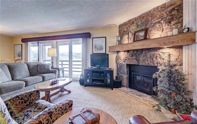 Cozy and inviting living room with a custom wood m