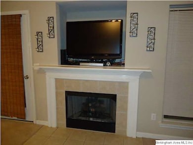 Great room with fireplace