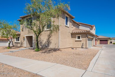 Driveway into Garage
