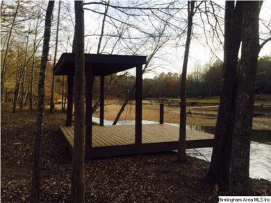 COVERED GAZEBO AT WATER