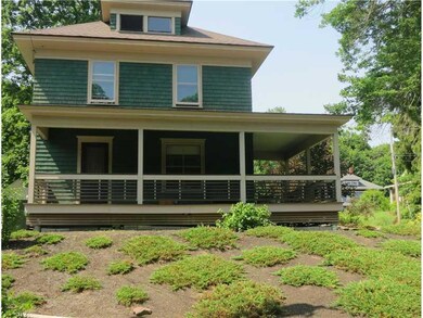 Exterior Front. Home and landscape