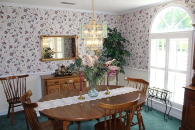 Dining Room with Plantation Shutters