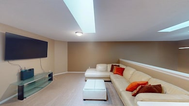 Loft space --perfect for movie nights or an office