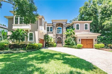 Love the stone detail at the entry!