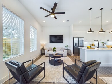 Open concept living space located on the 1st floor
