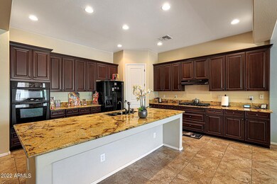 Kitchen with walk-in pantry