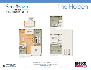 Holden floor plan
